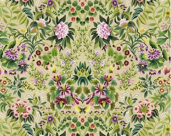 Ikebana Damask Designers Guild - fabric by yard or meter