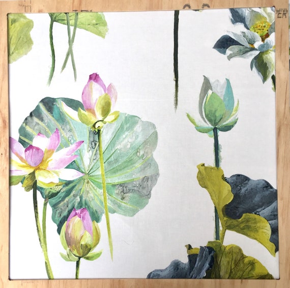 Decorative Pillow Cover In Fleur De Lotus Camelia Designers Guild