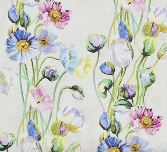 Pavot Cobalt Fabric Fdg2476 02 Designers Guild Fabric Etsy Pavot Cobalt Fabric Fdg2476 02 Designers Guild Fabric Etsy
