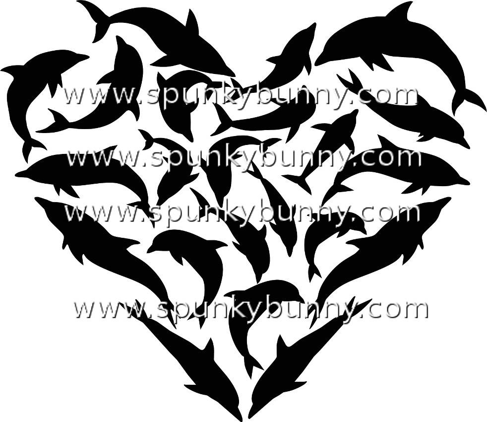 Svg Digital File Dolphin Liebe Herz Machen Sie Ihr Eigenes Etsy