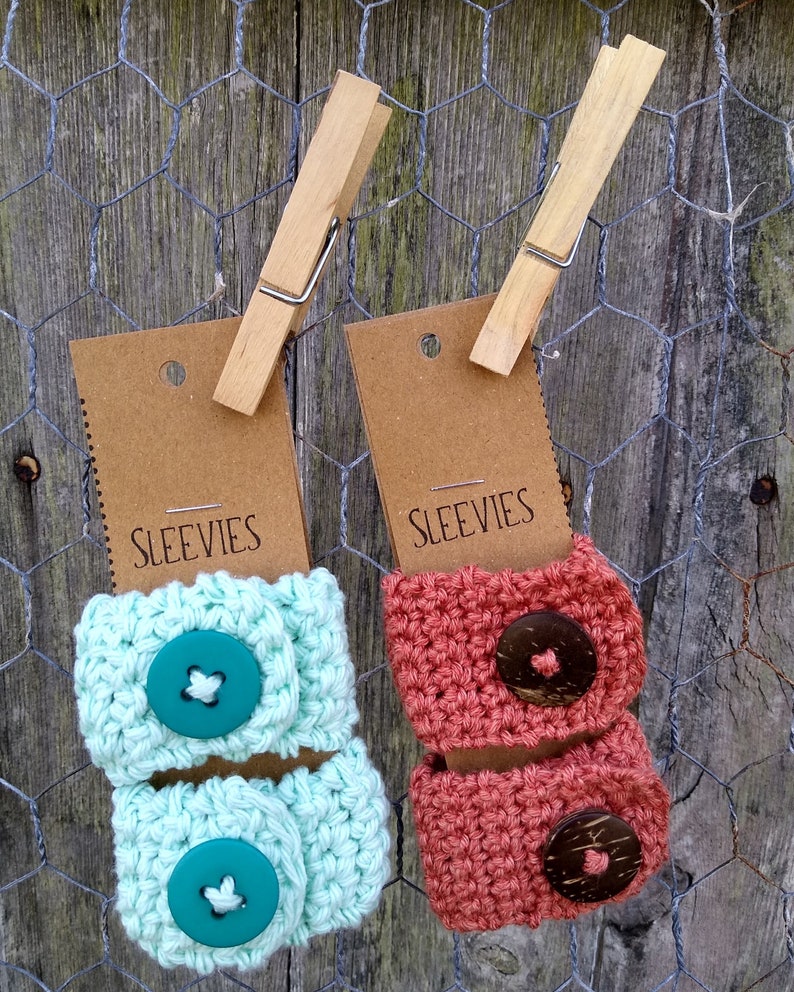 Sleevies Sleeve Holder CROCHET PATTERN ONLY Beginners Easy Etsy