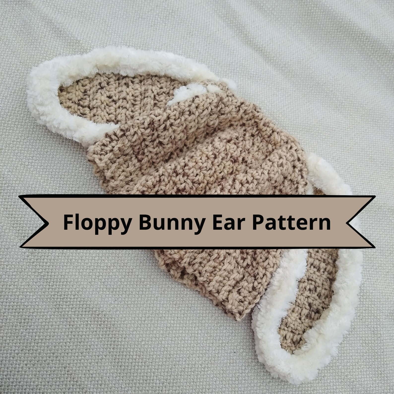Crochet Bunny Hat Pattern With Floppy Ears PATTERN ONLY Etsy