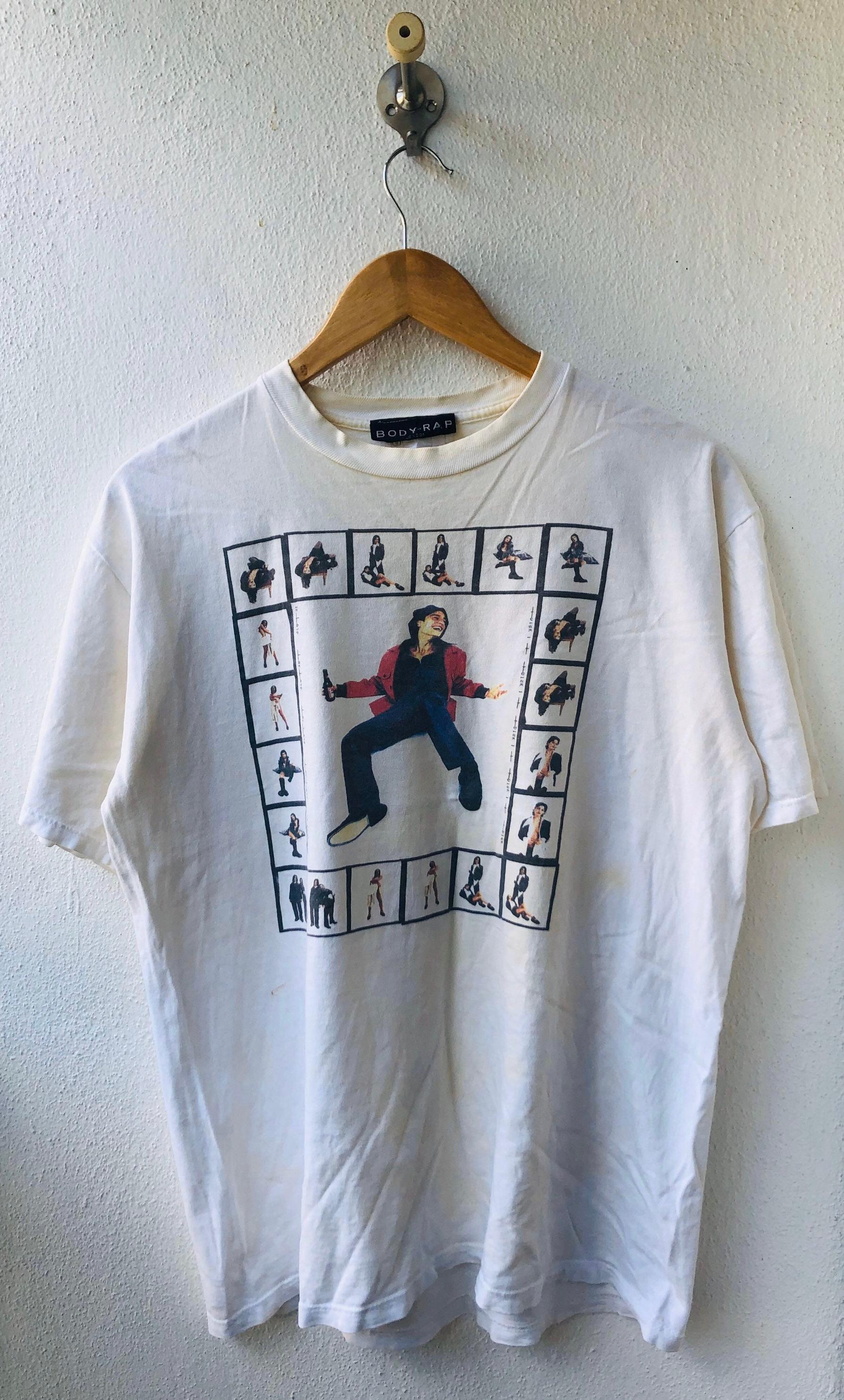 ★激レア90年代 BODY RAP London フレイムデザイン Tシャツ 90s BODY RAP LONDON LONG T-SHIRT y2k 古着 Vintage Body Rap London