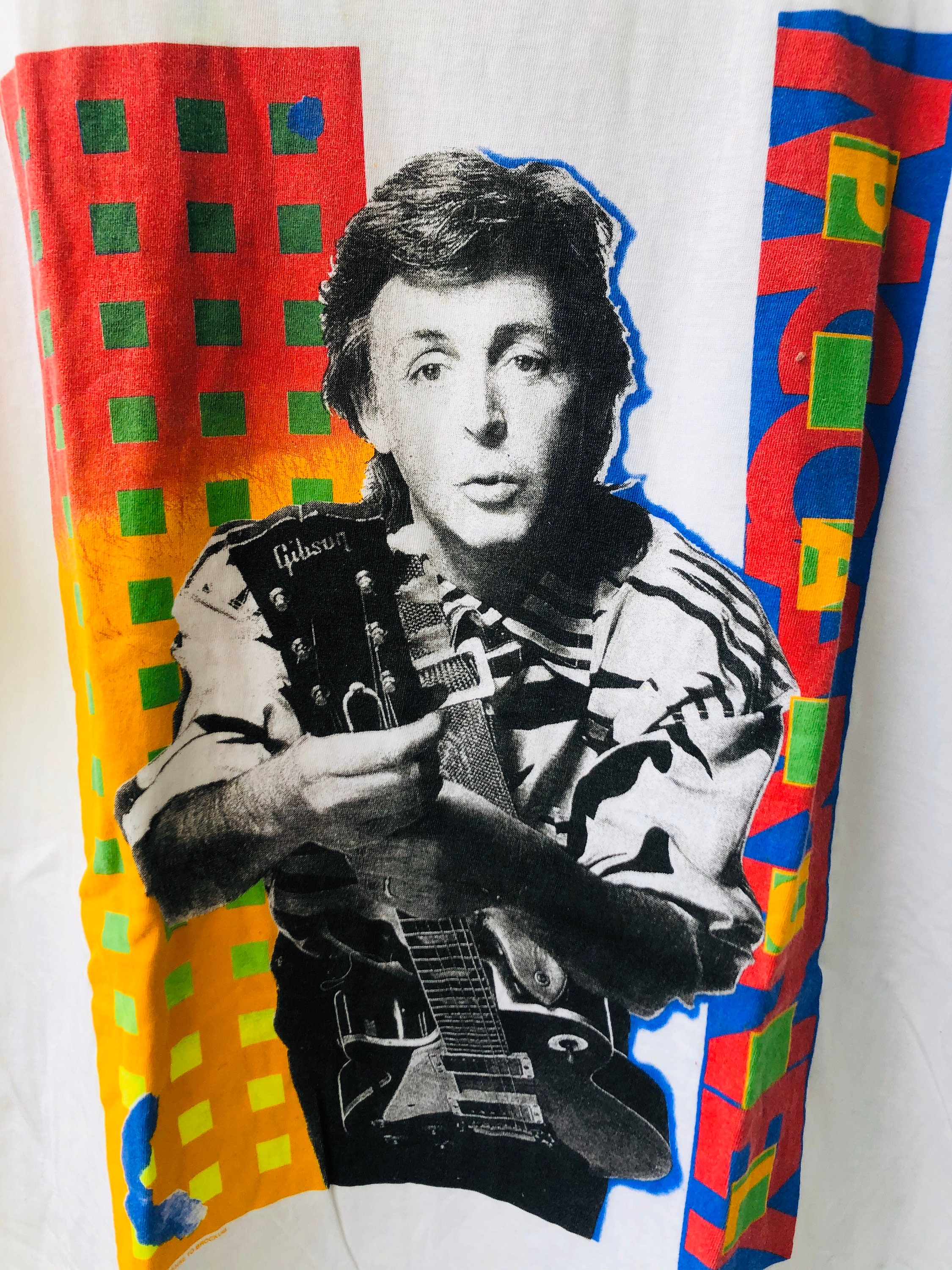 Vintage Original 90's Sir Paul Mccartney “ 1989-1990 Tour Vintage Original 90's Sir Paul Mccartney “ 1989-1990 Tour