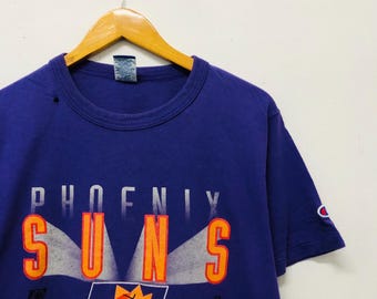 Vintage 90s Champion USA : Phoenix Suns T-shirt / Purple XL