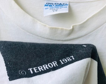 ヴィンテージ オリジナル 80年代後半 Kill Your Idols by Terror 1987 