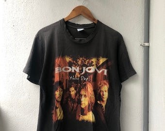 Vintage Original 90s Bon Jovi These Days 1995 Rock Music Band