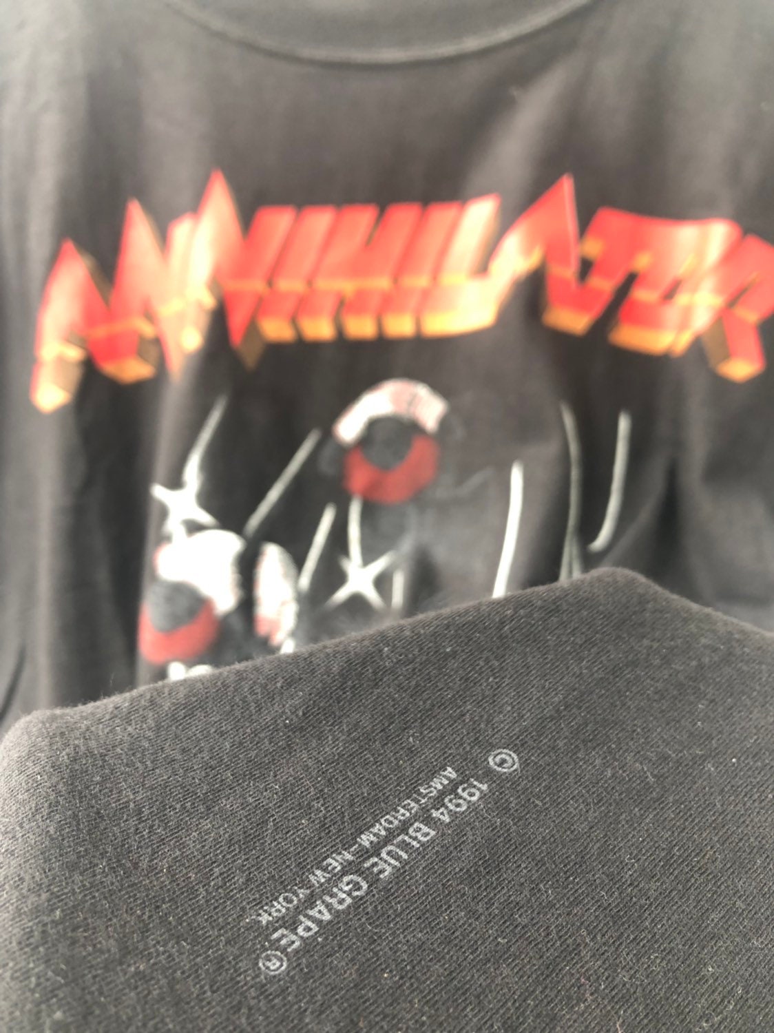 Vintage Original 90s Annihilator Band 