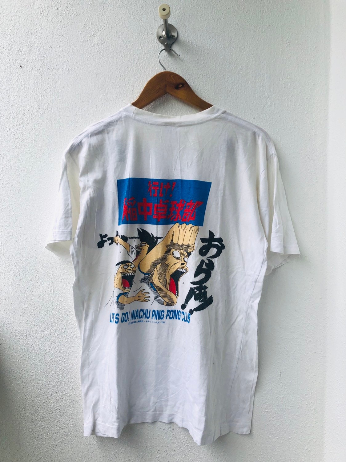 vintage inachu pingpong club tee be-