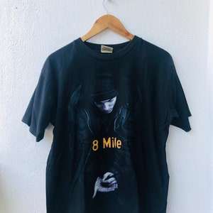 00s 8Mile EMINEM 8マイル　エミネム　オフィシャル　ロンT 古着 00s EMINEM 「8 Mile」 映画 ムービー プロモ ヒップホップ