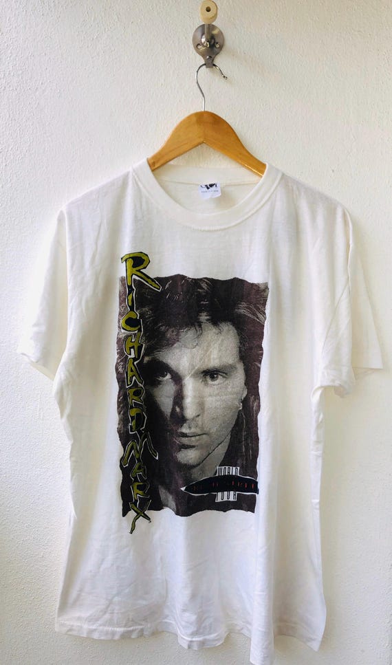 Vintage 90s Richard Marx “ Rush Street Tour 1991” R&B Rock Music Official Tour T-Shirt / 90s American Singers / 90s American Bands / Rock