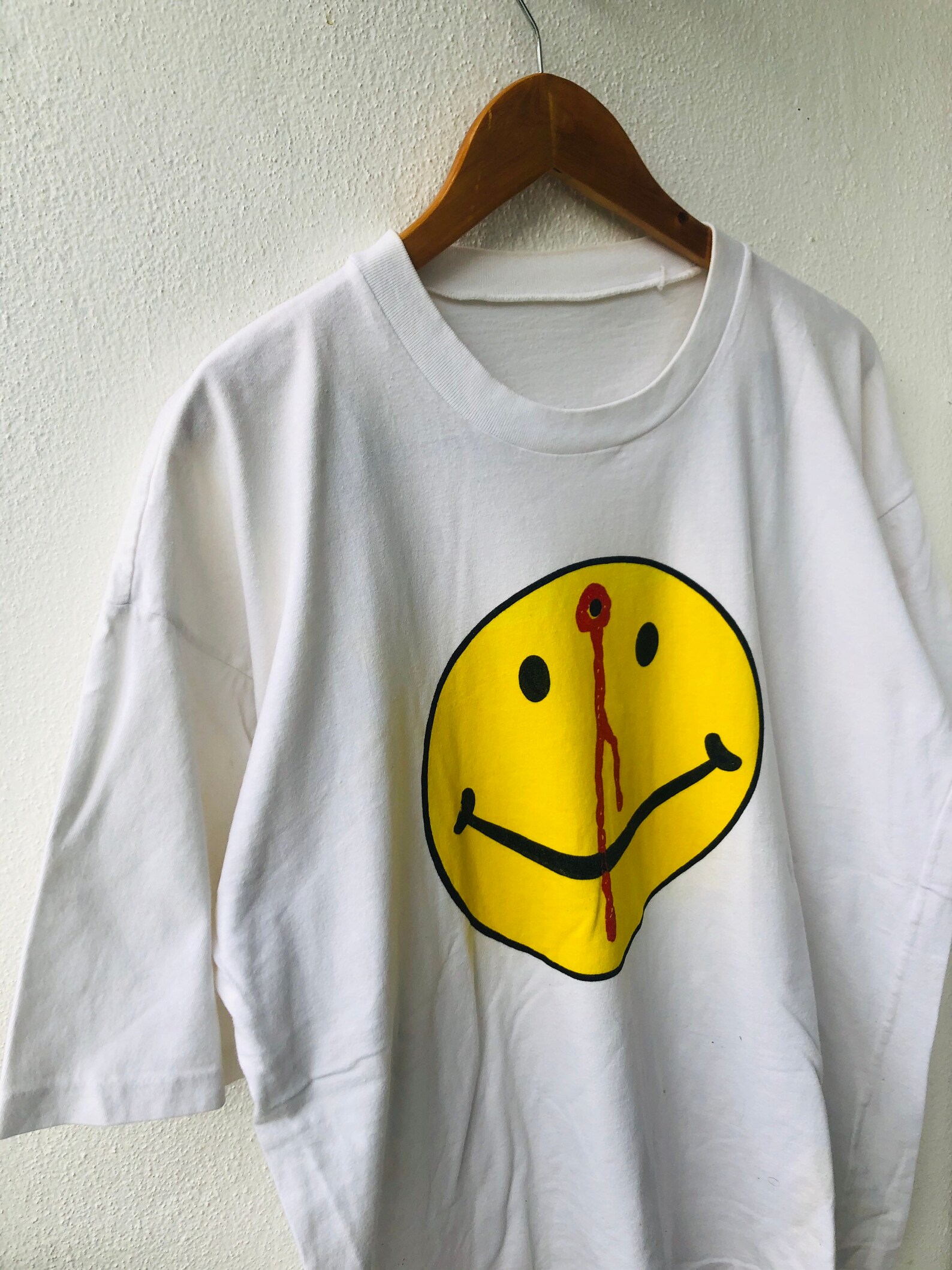 Vintage Original 90s Acid House Smiley Headshot UK Rave - Etsy