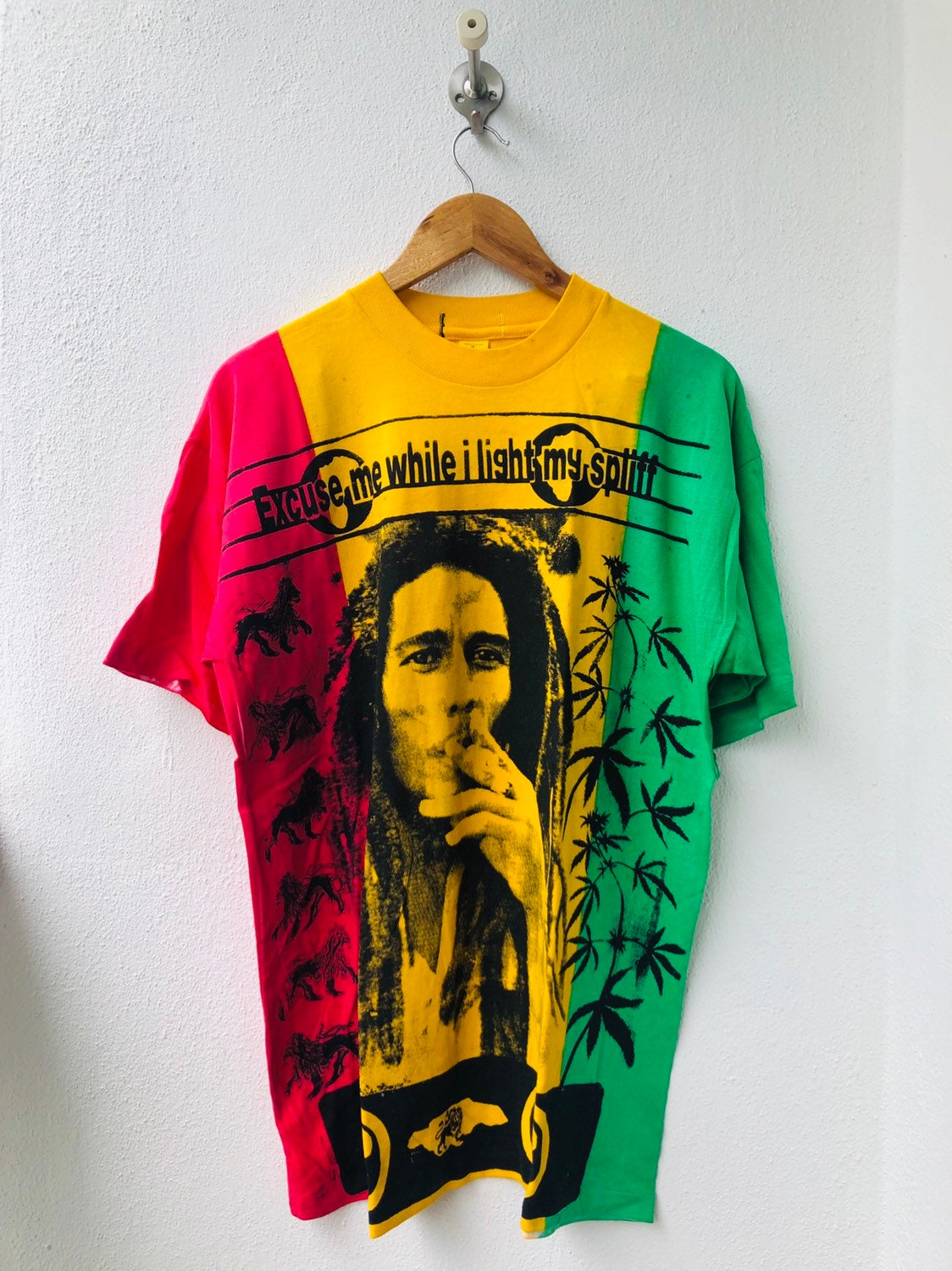 Vintage Original 90s Bob Marley Jamaican Singer and Song Vintage Original 90s Bob Marley Jamaican Singer and Song