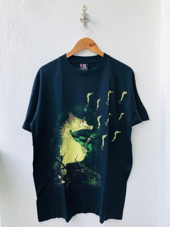 nirvana seahorse t shirt