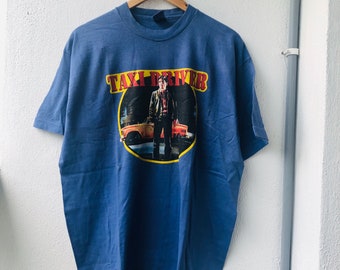 Vintage Original 90’s Taxi Driver American Neo-Noir Psychological Film Cast by Robert De Niro Movie T-Shirt