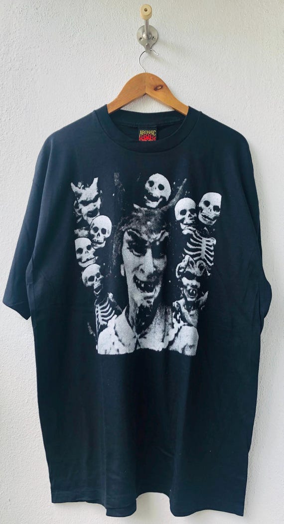 Vintage 90s Archaic Smile “ White Devil “ American Modern