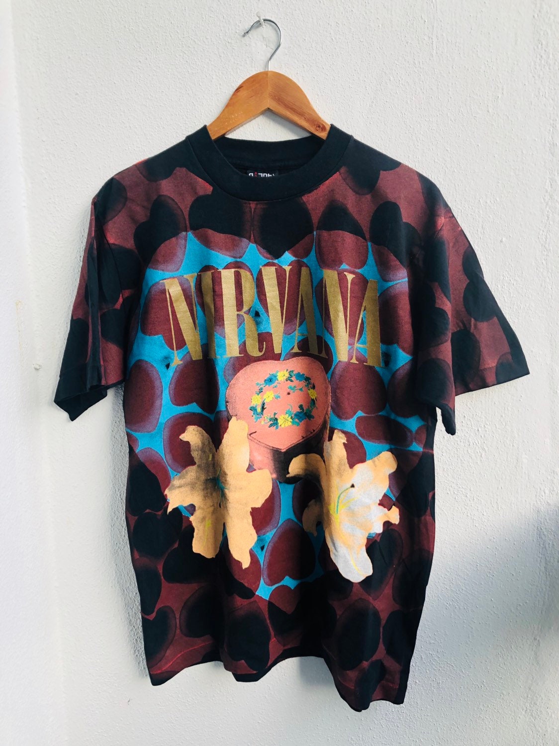 nirvana t shirt heart shaped box