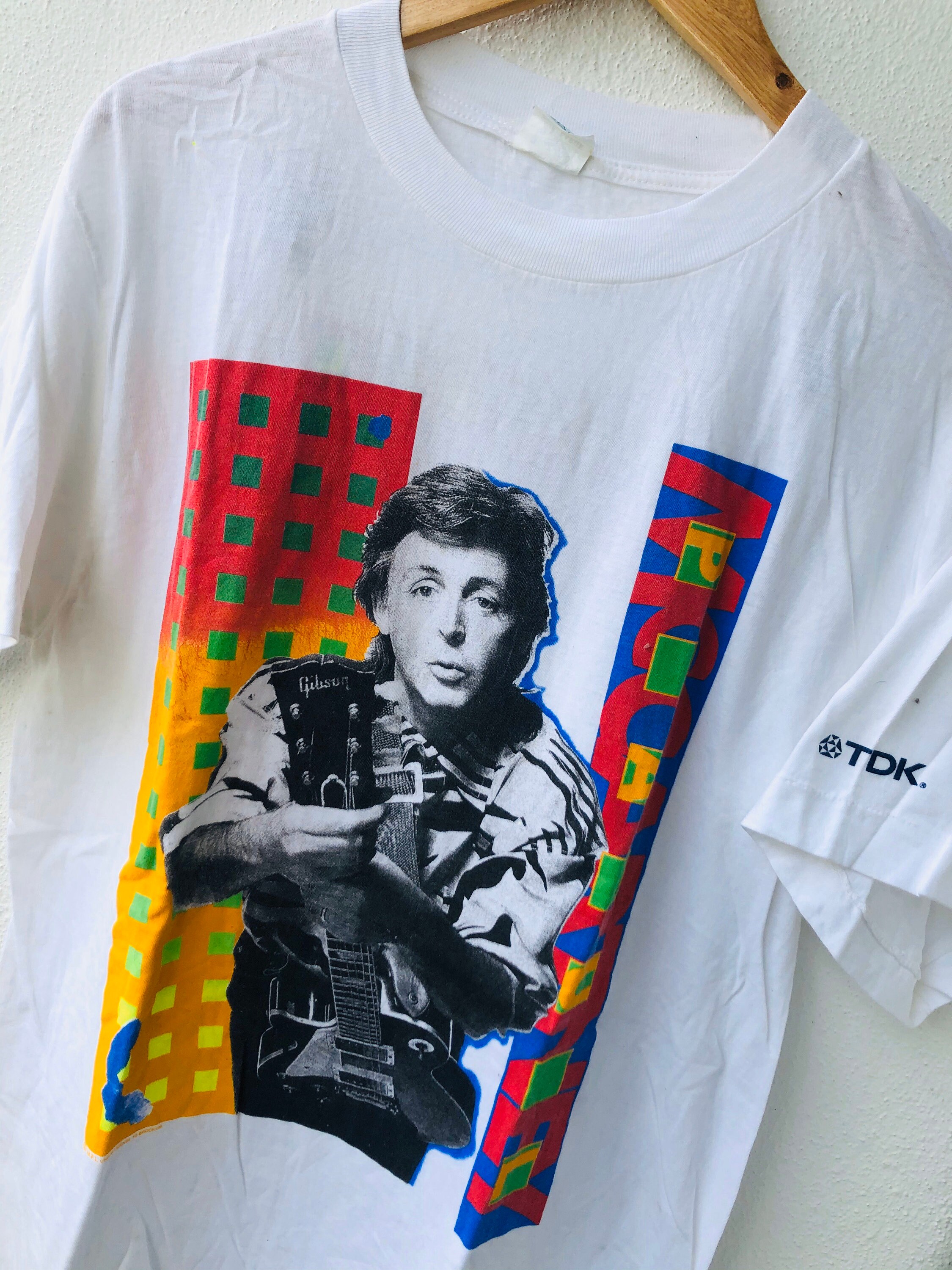 Vintage Original 90's Sir Paul Mccartney “ 1989-1990 Tour Vintage Original 90's Sir Paul Mccartney “ 1989-1990 Tour