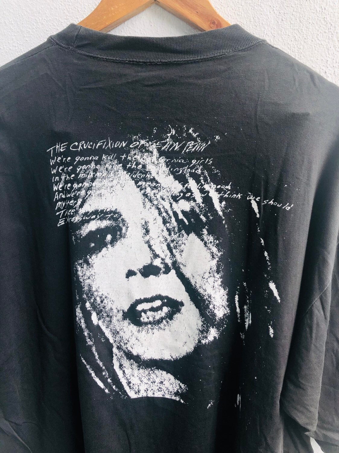 Vintage 80s Sonic Youth Bad Mood Rising “the Crucifixion of Sean