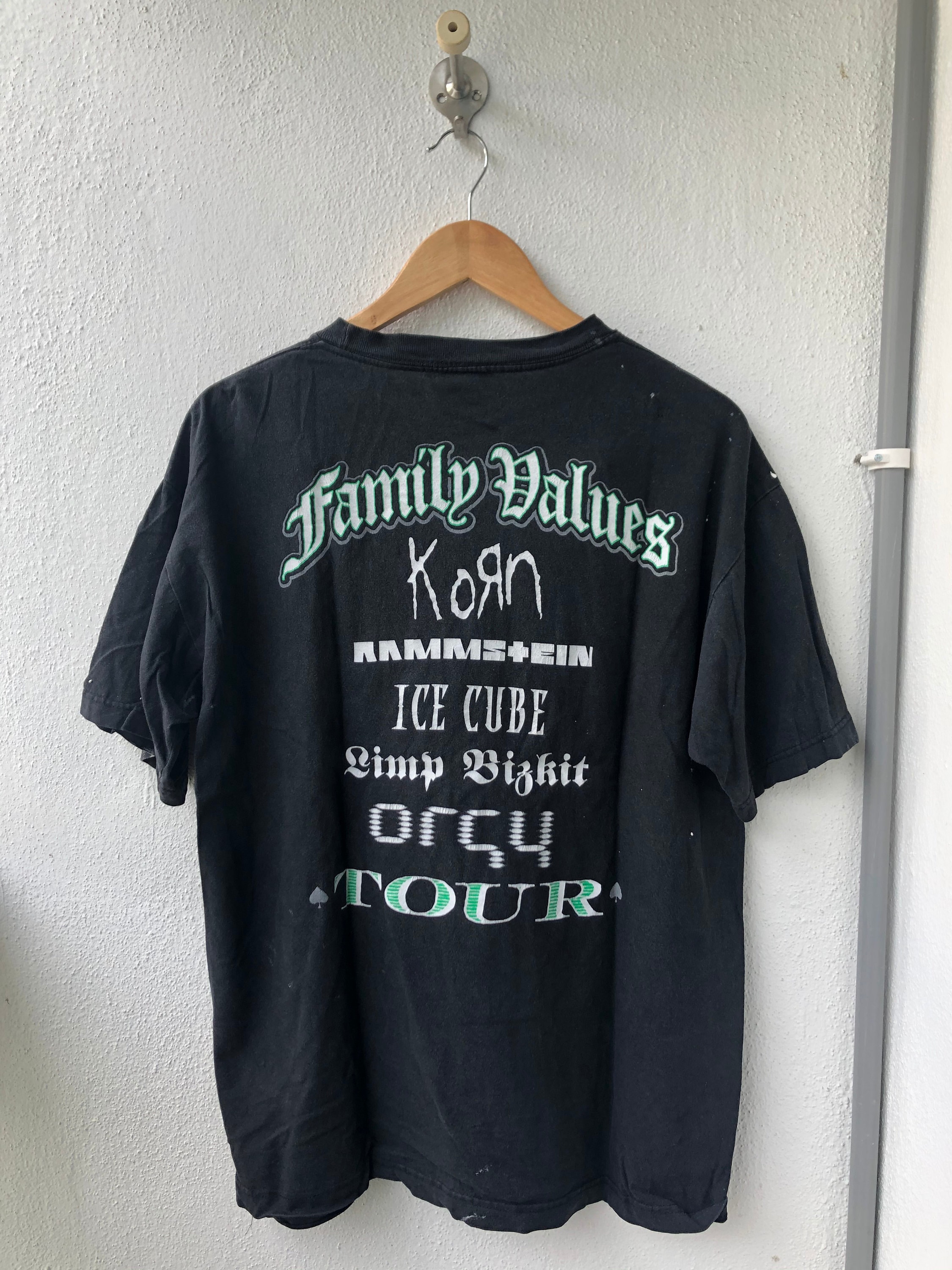 Vintage Original 90's Family Values Tour 1998 Combined Nu Metal
