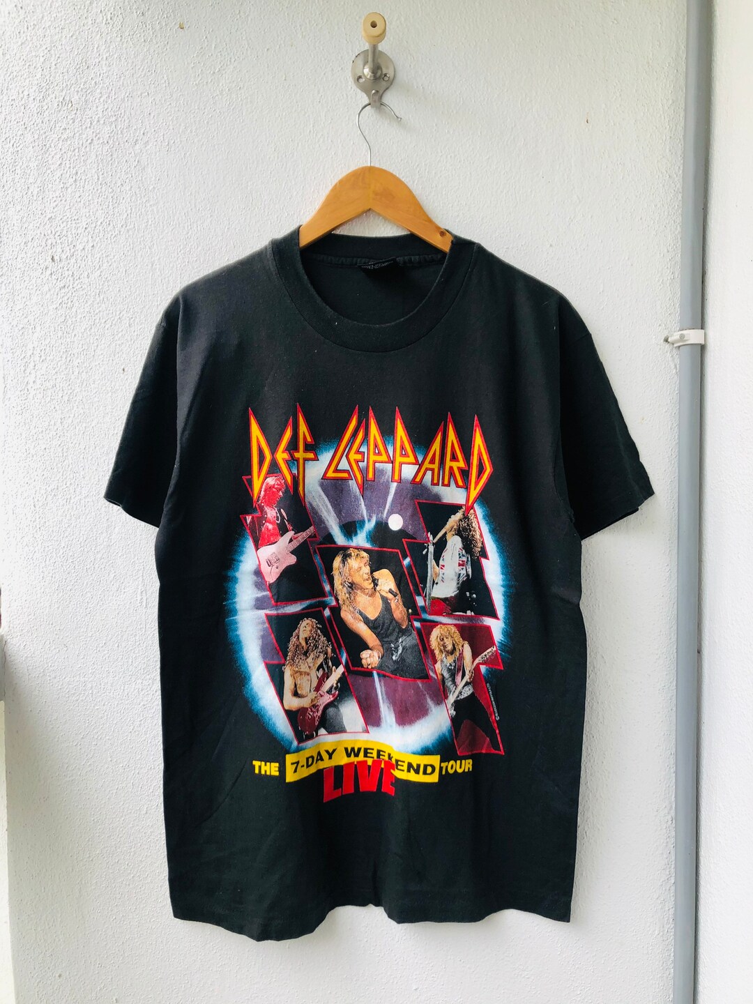 Vintage Original 90s Def Leppard : Adrenalize World Tour - Etsy