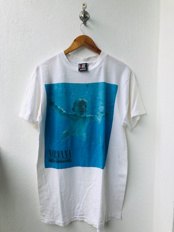 vintage nirvana nevermind shirt