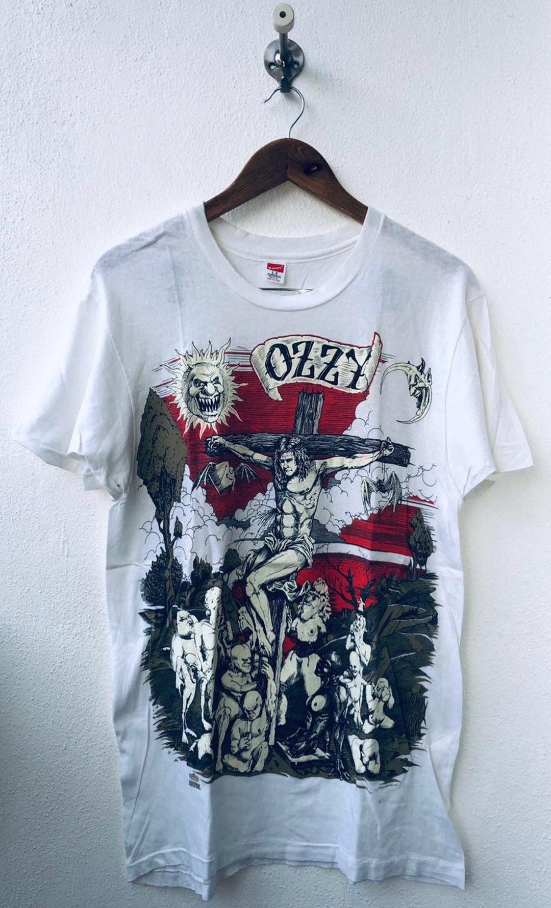 ozzy osbourne glow in the dark t shirt