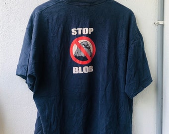 Vintage 00s Open BSD 3.6 “ Stop Blob “Computing System Software T-Shirt