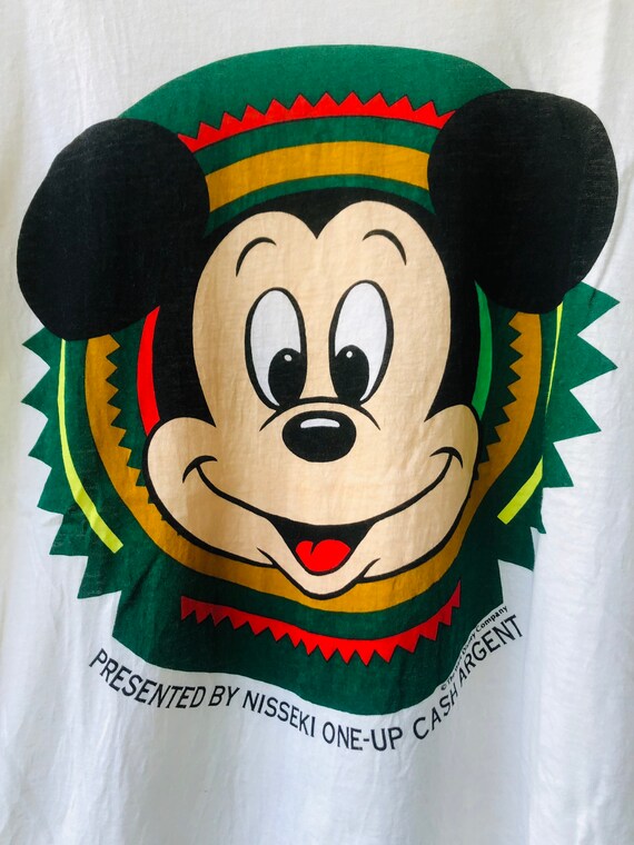 Smicky Rasta Vintage Original 90’s Mickey Mouse Rasta American Car… - Gem