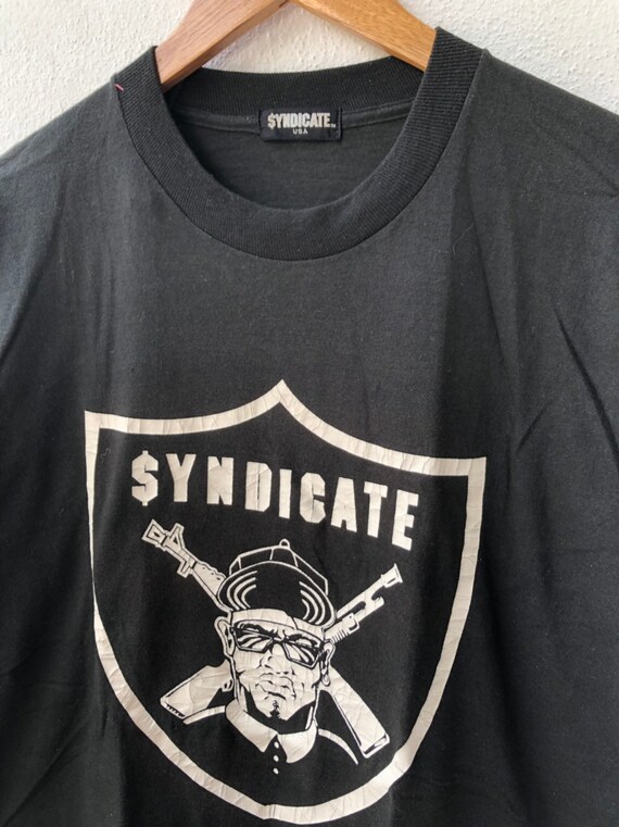 Vintage Original Gangster Record Label " Rhyme Syndic… Gem