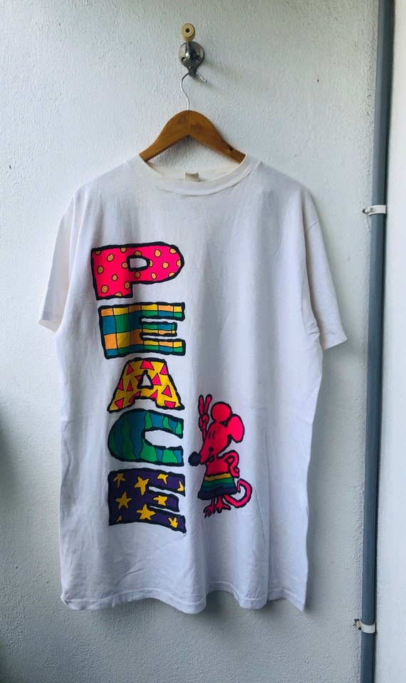 Vintage Original 90’s “World Peace” T-Shirt - Gem