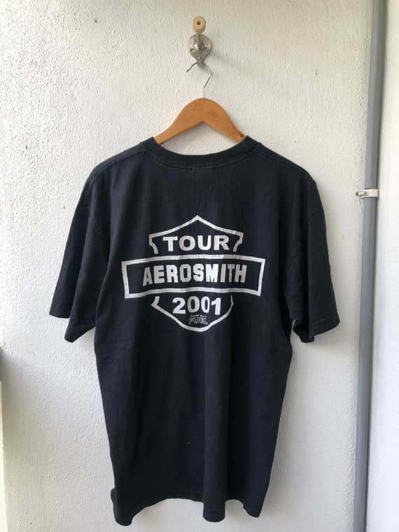 Vintage Original 00’s Aerosmith Band 2001 Tour Ban
