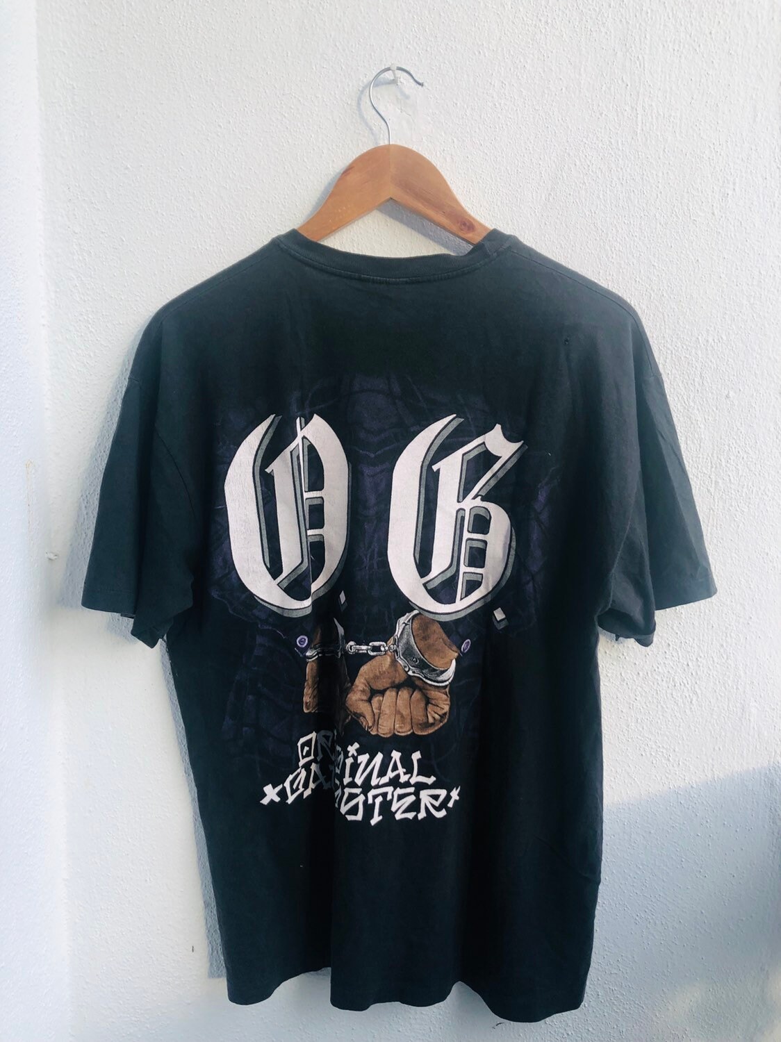 【レアオフィシャル】GANGSTARR アルバムプロモビンテージTシャツ レアオフィシャル】GANGSTARR アルバムプロモビンテージTシャツ