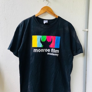 Vintage Early 00s Monroe Film Acedemy T-Shirt