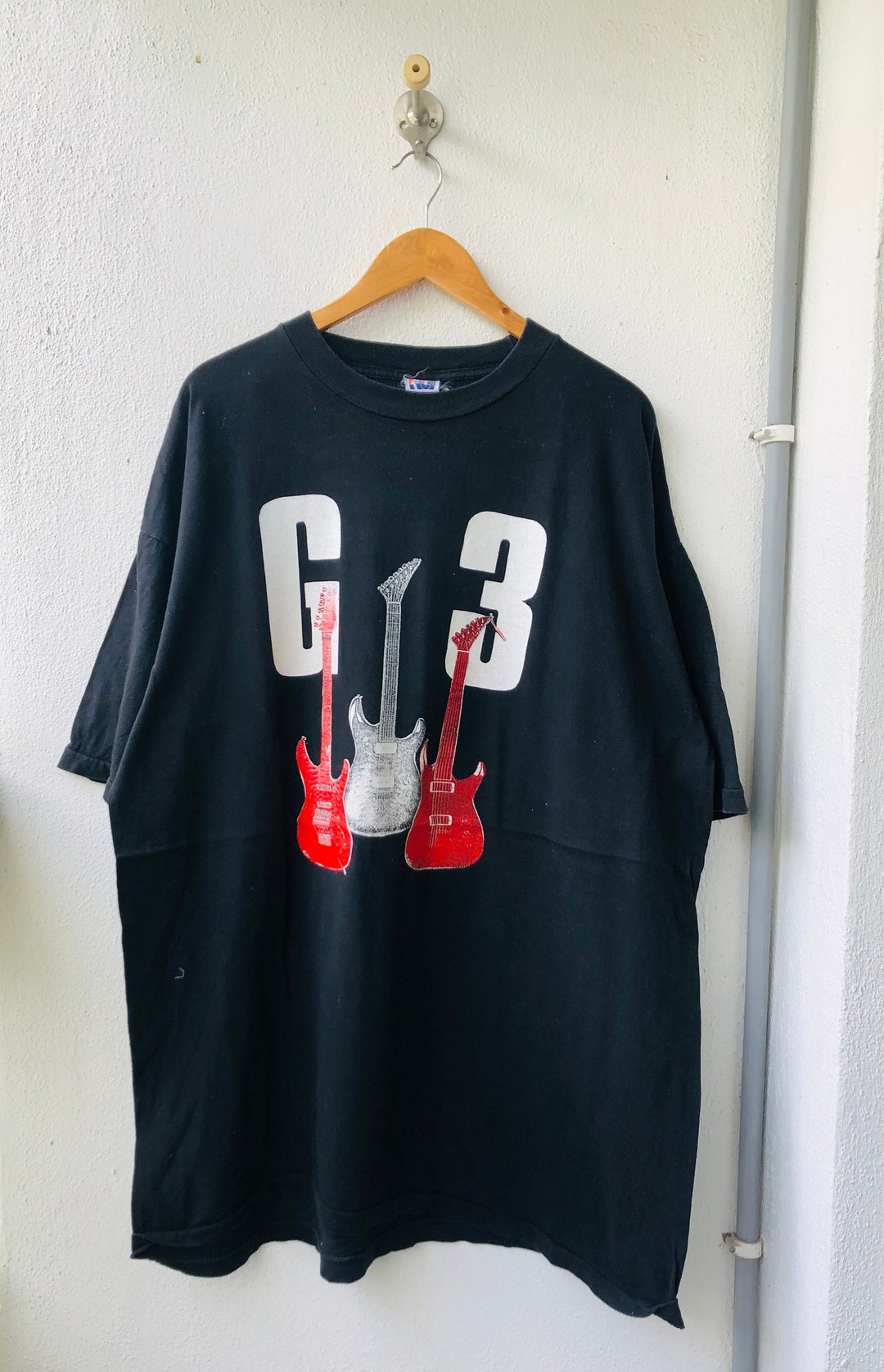 2005年G3 来日記念Tシャツ サトリアーニ、ヴァイ、ペトルーシ GG0425