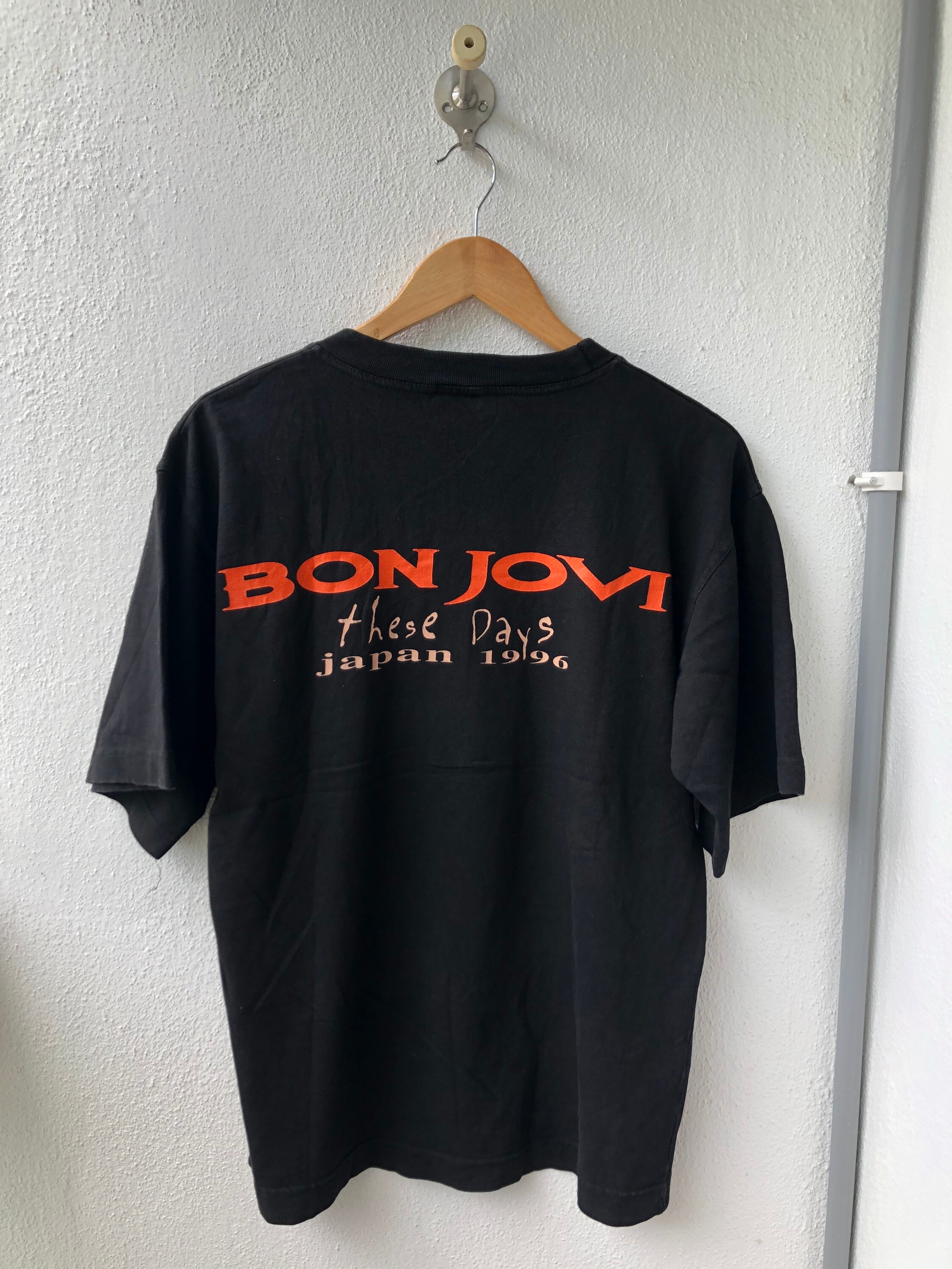 古着 ヴィンテージ BON JOVI these Days Tシャツ ブラック BON JOVI