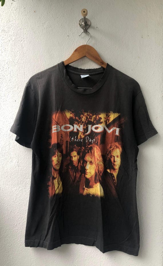 Vintage Original 90's Bon Jovi “ These Days 1995 Rock Music Band