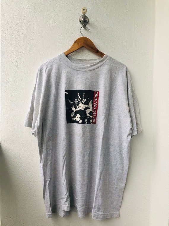 Vintage Original 90s Counter Culture Straight Edge Movement T  