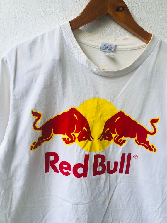 Vintage Original 00s Red Bull Energy Drink Promo T-shirt 