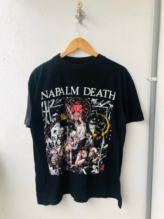 Vintage Original 90s Napalm Death Campaign For Musical - Etsy 日本