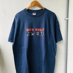 Camiseta vintage original de la banda de música country alternativa Son Volt de los años 90 “Wide Swing Trimolo 1998”