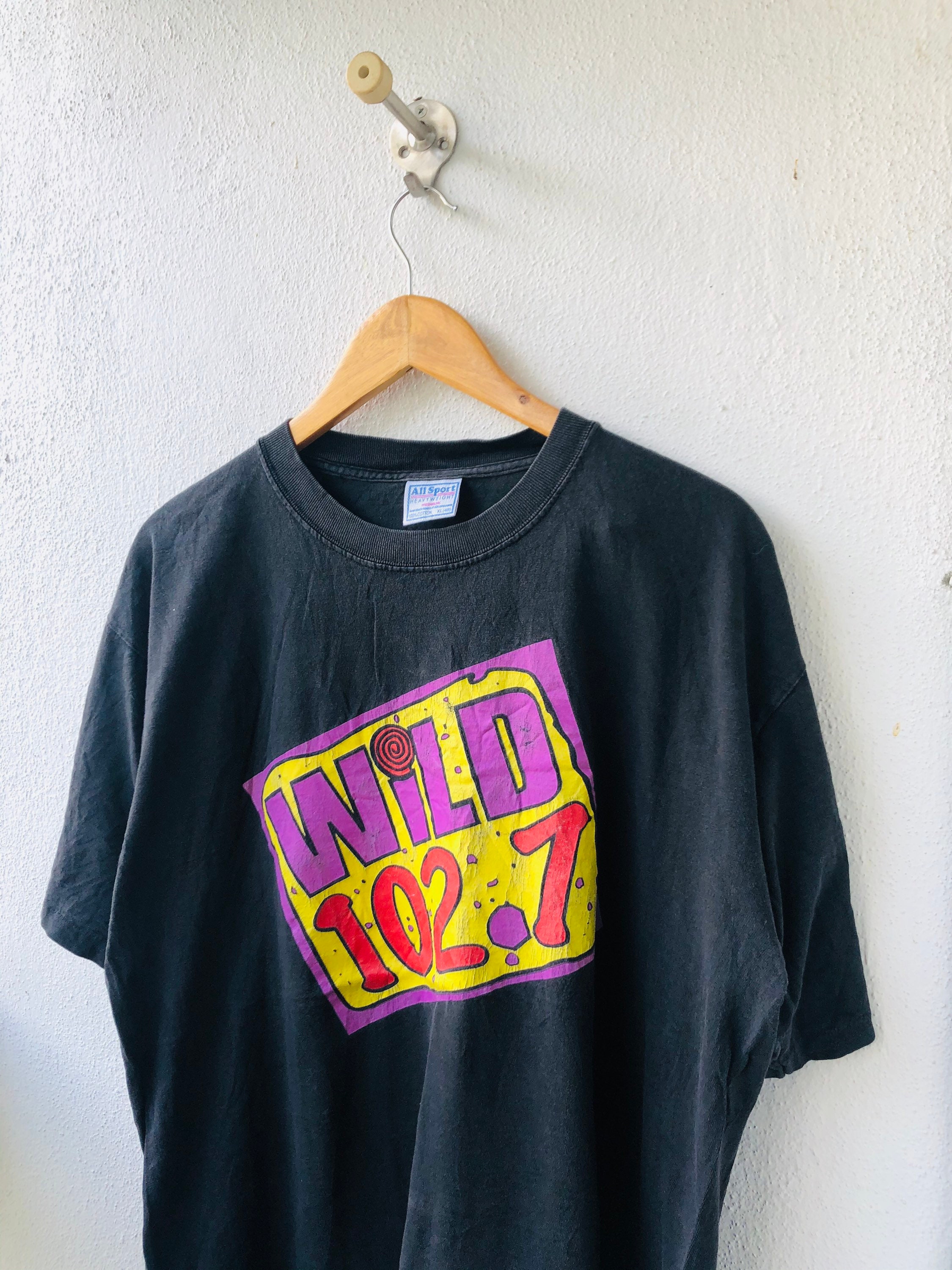 Vintage Original Early 00s KTFM Wild 102.7 Promo T-shirt - Etsy