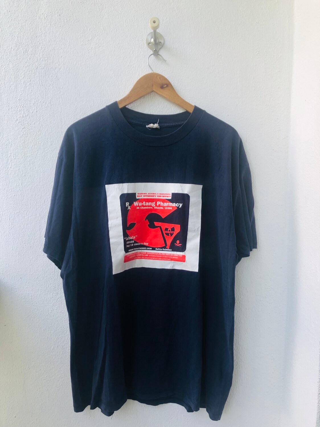 Vintage Original 90's Wu-tang Clan Wu-tang Pharmacy - Etsy