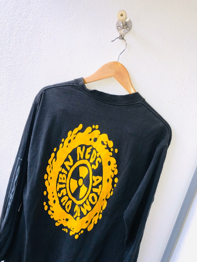 Vintage Original 90\u2019s Ned\u2019s Atomic Dustbin \u201c Are You Normal 1992 \u201c England Alternative Indie Rock Music by Furtive Records Promo T-Shirt