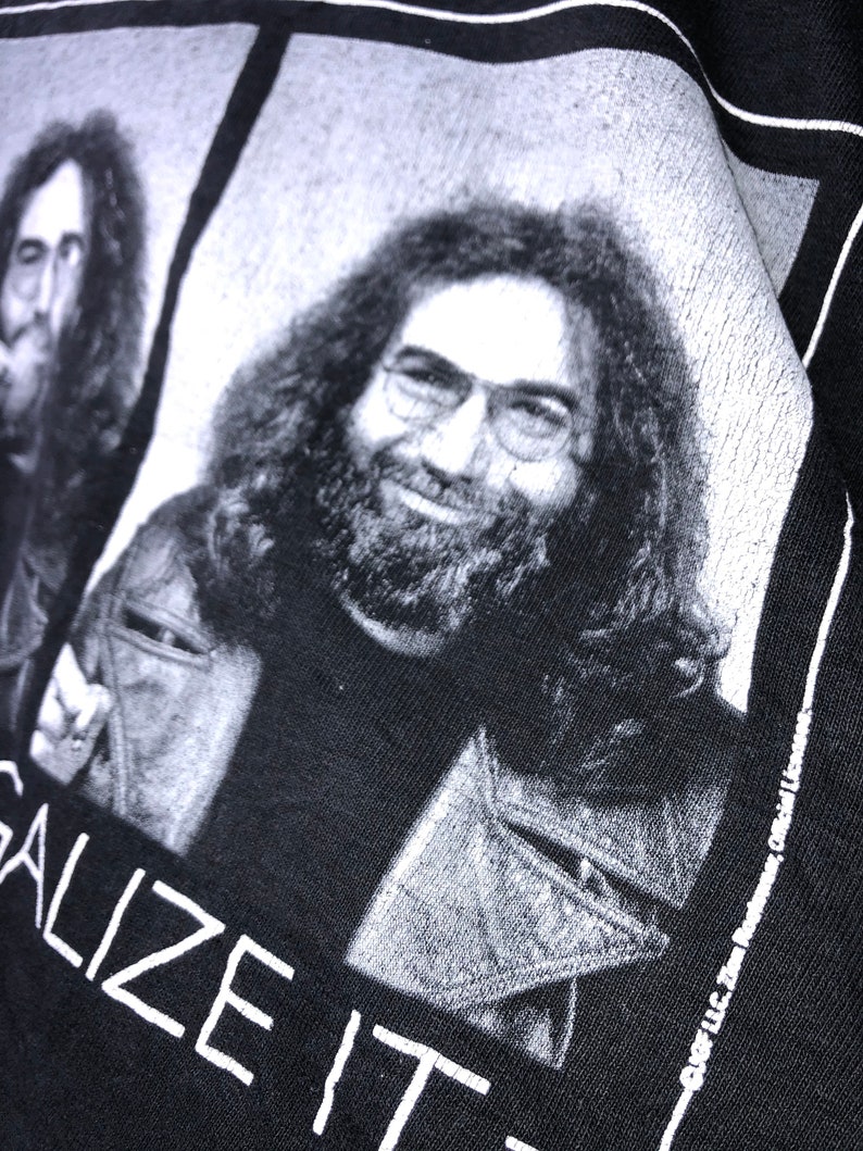 Vintage Original Late 90s Jerry Garcia of Grateful Dead - Etsy