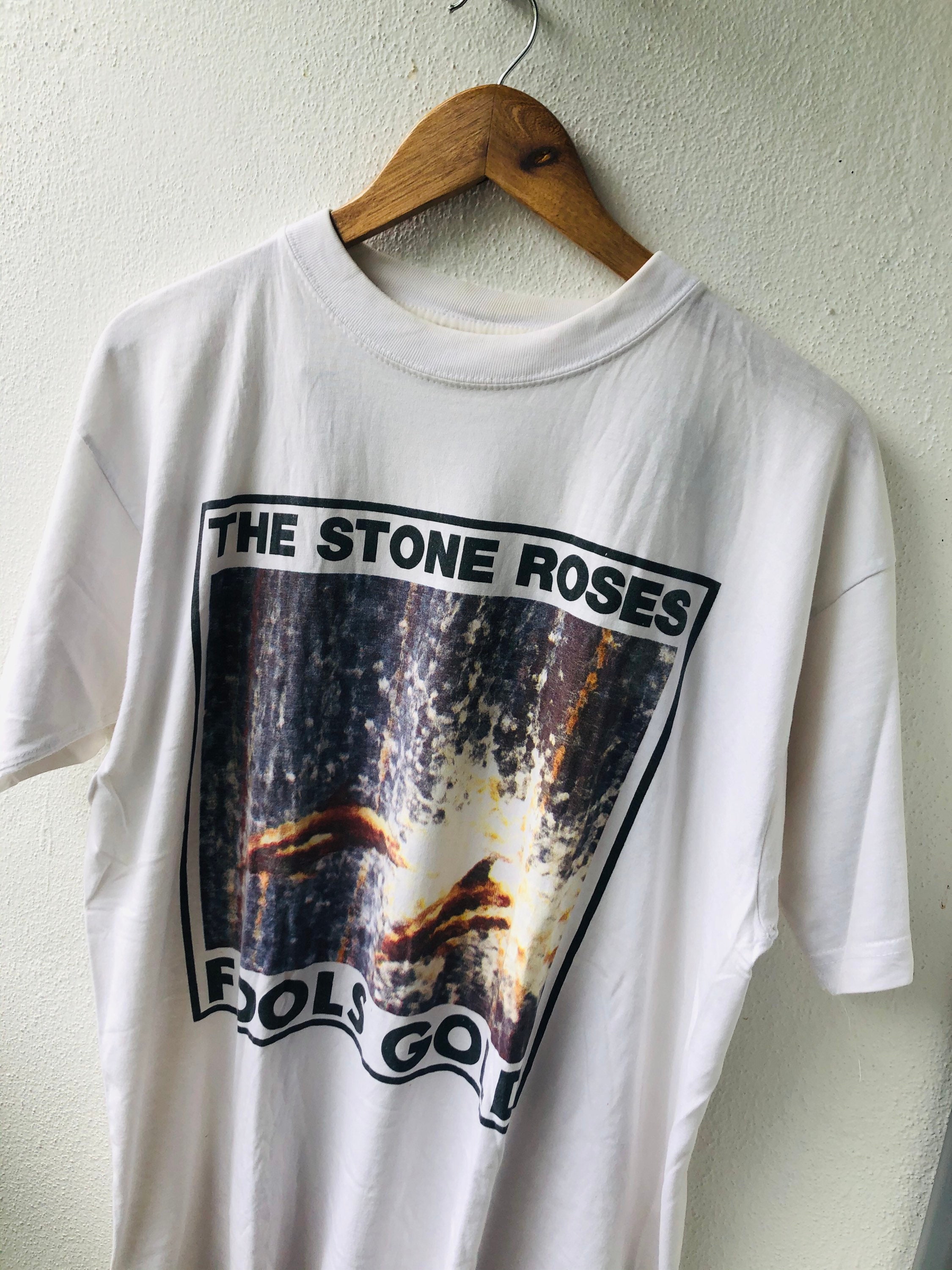 STONE ROSES 公式 Fools Gold Tシャツ L