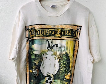 Vintage 1997 Indigo Girls T-shirt Shaming of the Sun Tour Folk