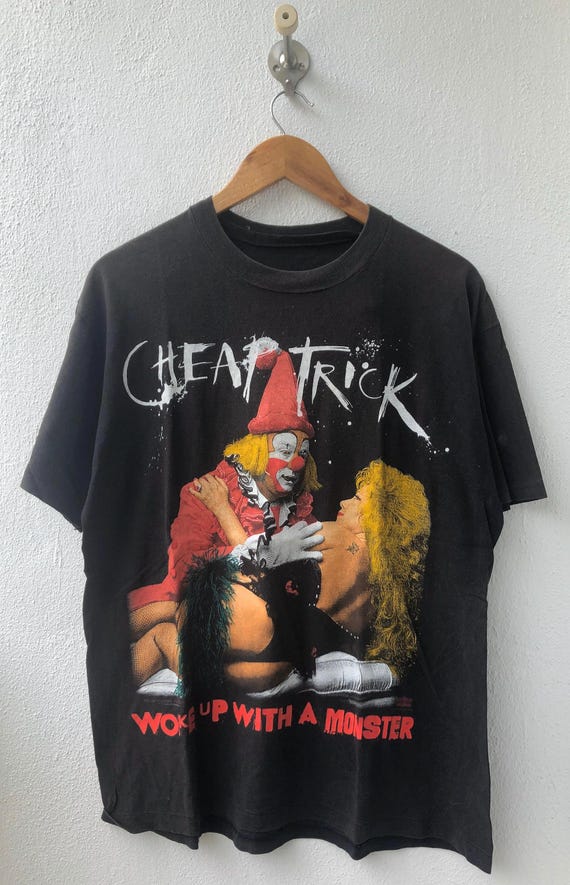 Vintage 90s Cheap Trick “ Woke up With A Monster 1994 ” Power Pop
