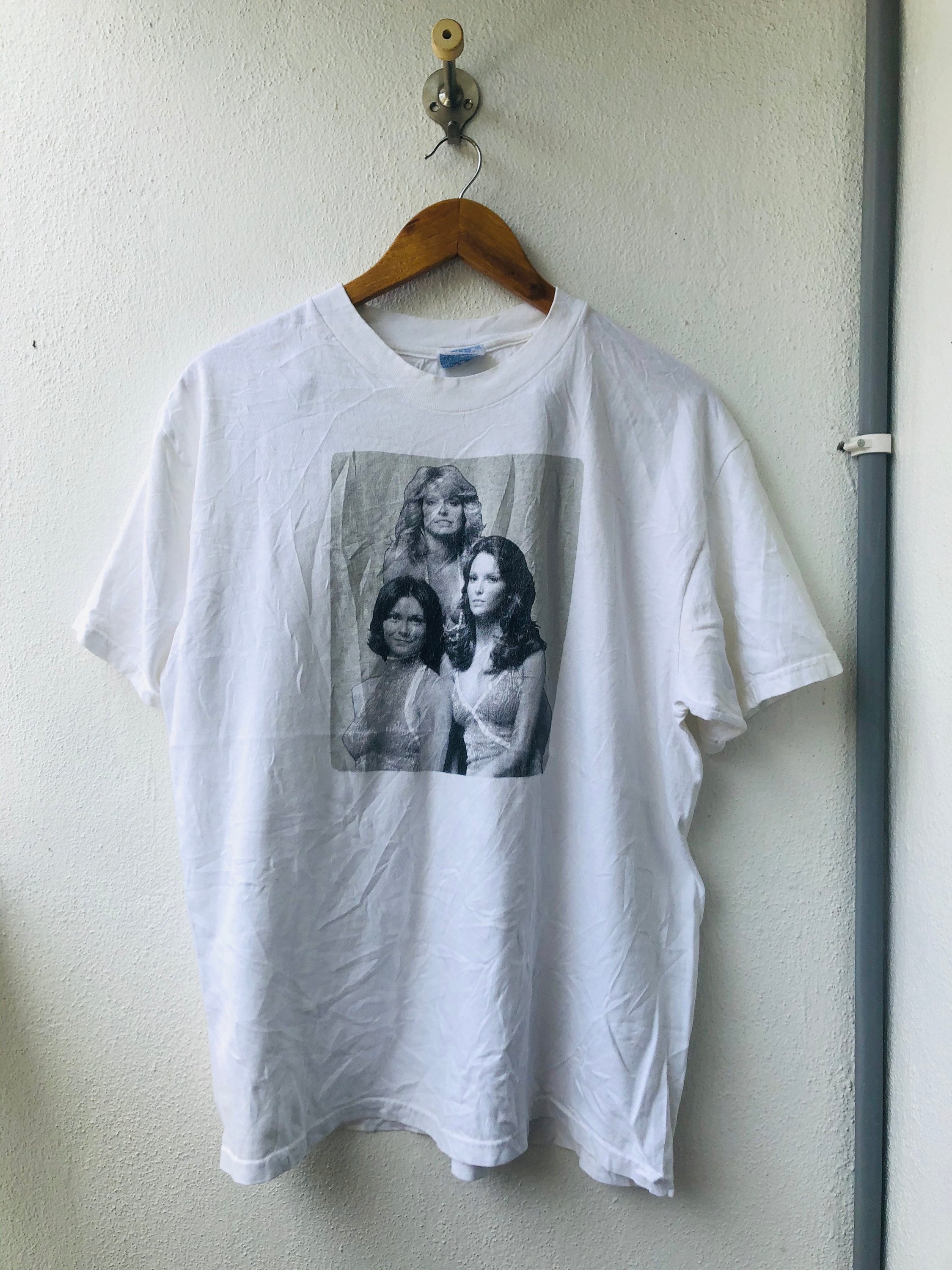 Vintage charlie angels t shirt cheap