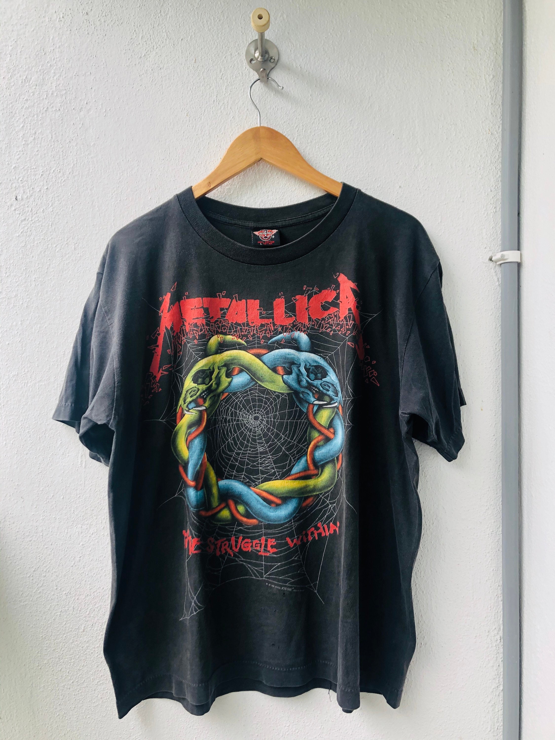 Vintage Original 90s Metallica The Struggle Within 1998 | Etsy